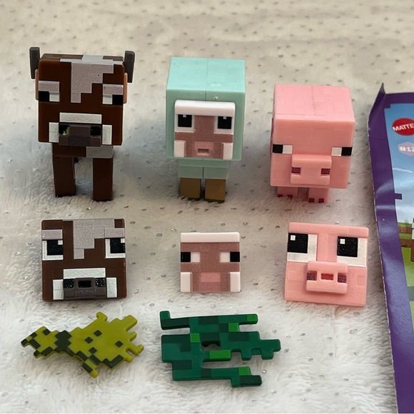 Minecraft Animal Action Figures Set - Picture 3 of 4